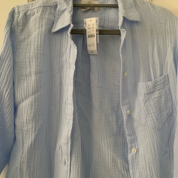100% cotton button down blouse - Picture 2 of 12